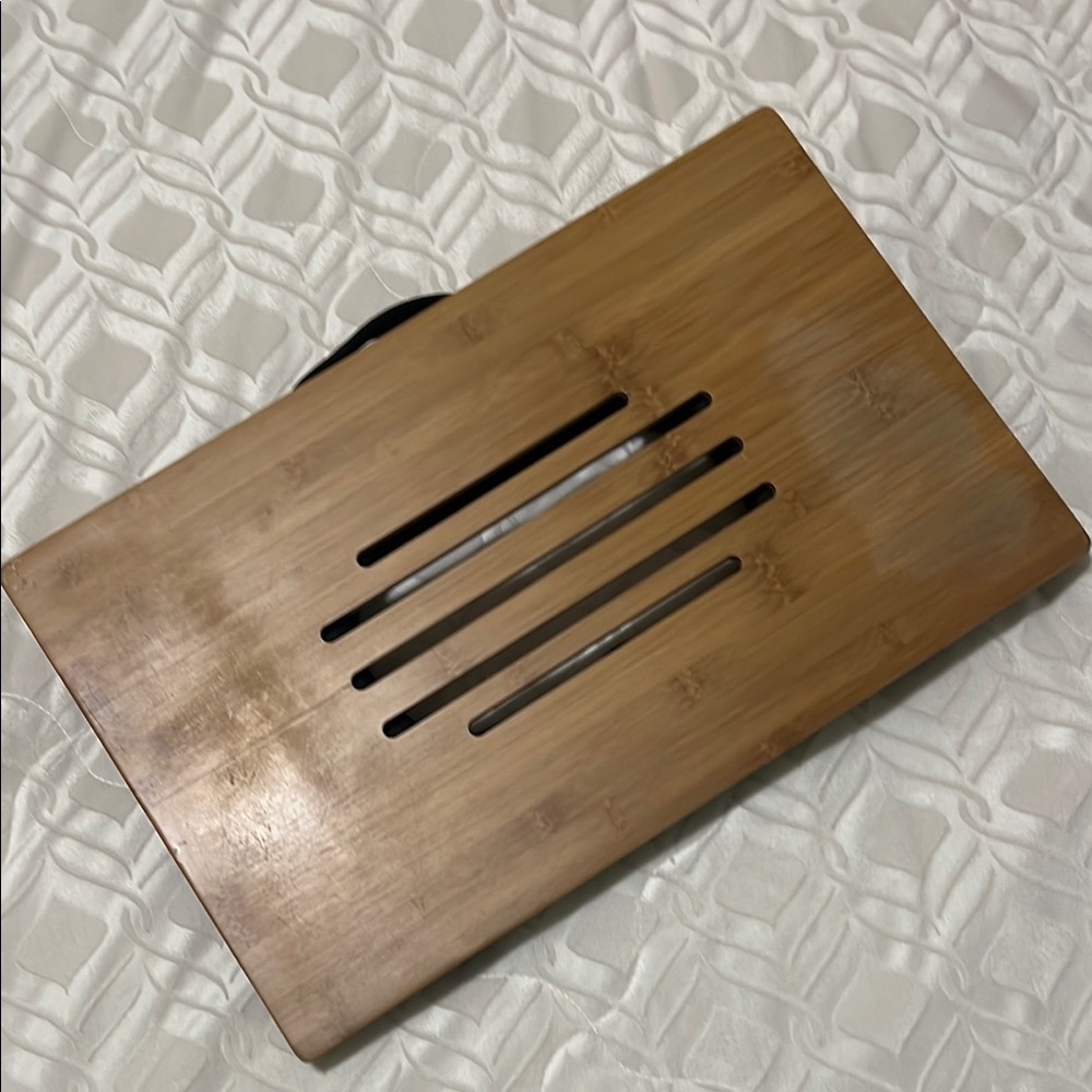 Bamboo Cushioned Laptop Desk